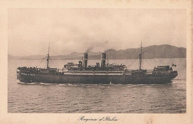 Regina d'Italia (t/n) - In navigazione