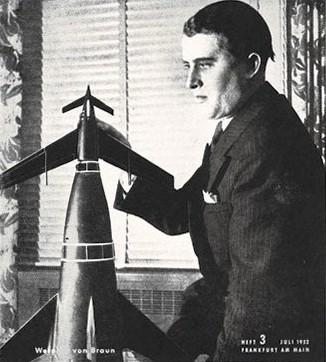 Ritratto di Wernher von Braun, inventore del V2 tedesco - p. 20