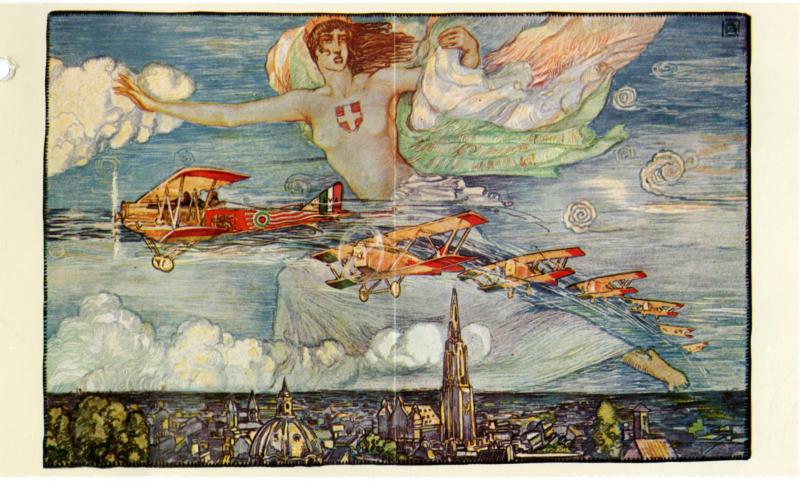 AP.001443, sf. 36 - Cartolina postale volo Roma Tokio