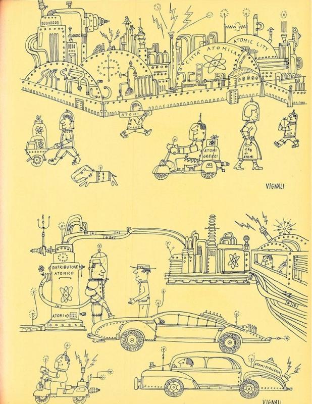 Terza di copertina di Gino Vignali, settembre-ottobre 1955, anno III, n. 5