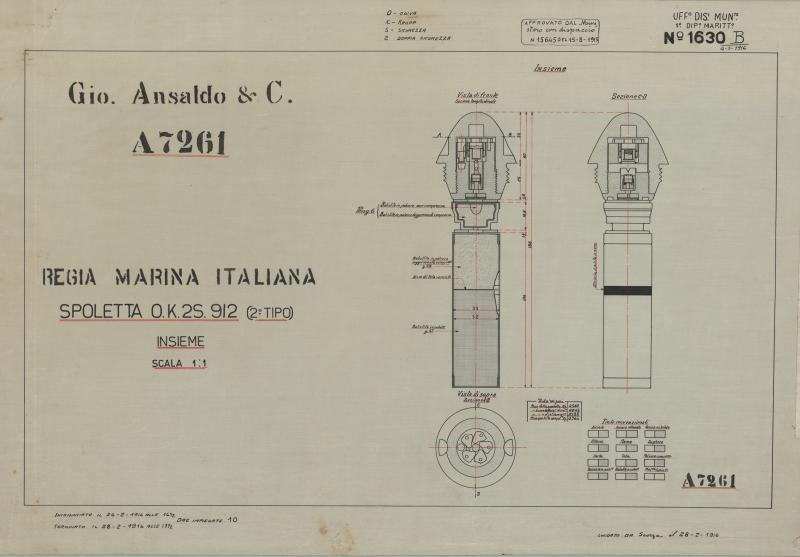 Spoletta O.K. 25 912 (2° tipo)