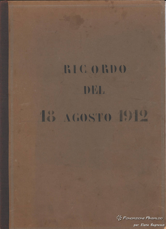Famiglia Parodi - Ricordo del 18 agosto 1912