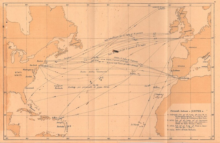 Manuale del Marino - Parte quarta - Del Mare, Piroscafo italiano Jupiter