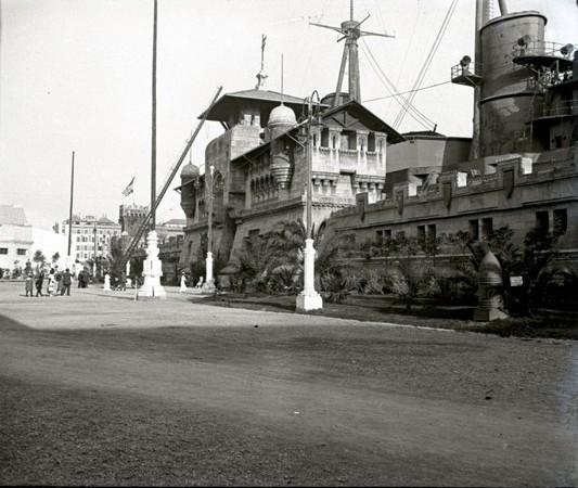 Padiglione della Regia Marina - Arsenale visto di fianco