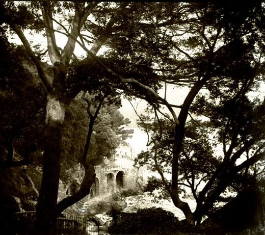 Rapallo - casinò e giardino