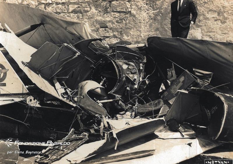 Incidente aereo in Carignano, Giorgio Parodi con Ignazio Messina 09.06.1940