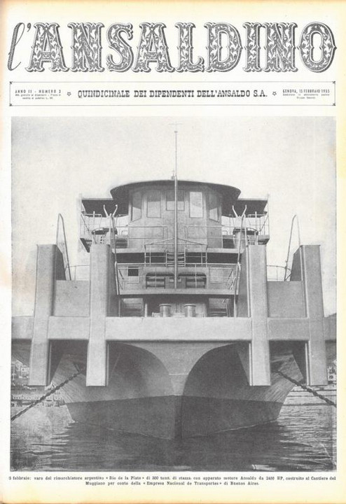 L&#039;Ansaldino, n. 3, 1955