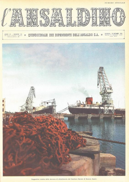 L&#039;Ansaldino, n. 22, 1955