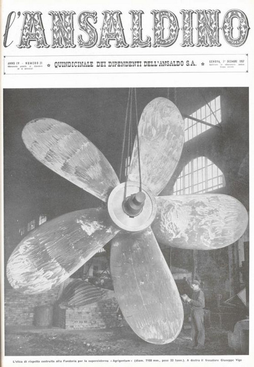 L&#039;Ansaldino, n. 21, 1957