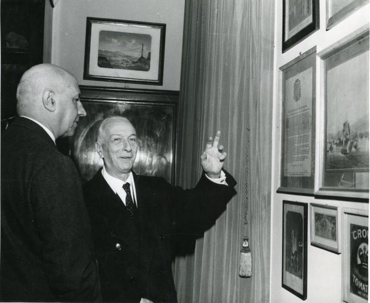 Giovanni Ansaldo e Antonio Segni