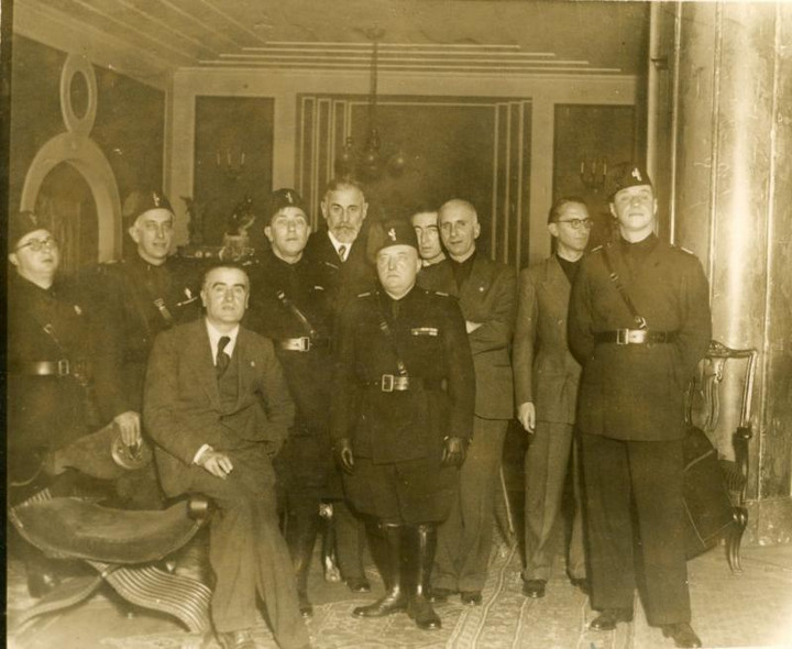 Giovanni Ansaldo e la delegazione della stampa italiana in Germania