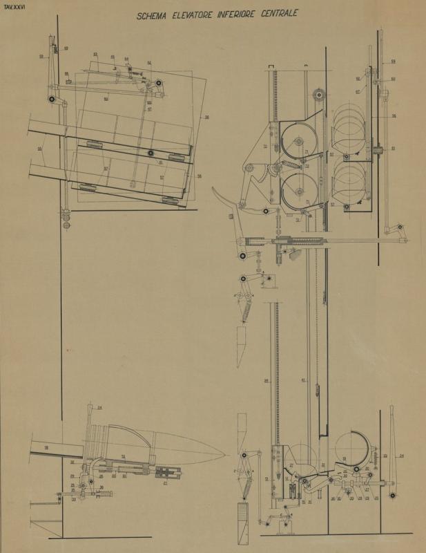 Costruzione 210/220 - Elevatore inferiore centrale