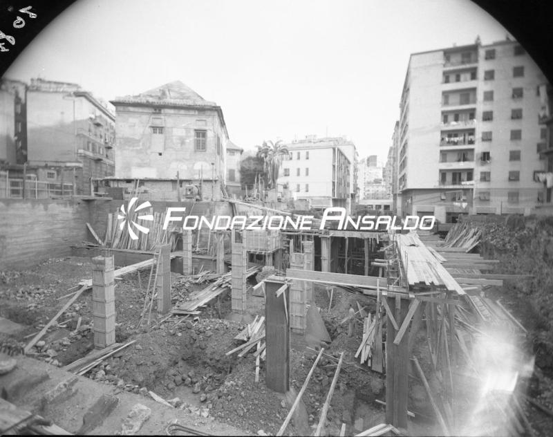 Genova - costruzione nuovi caseggiati