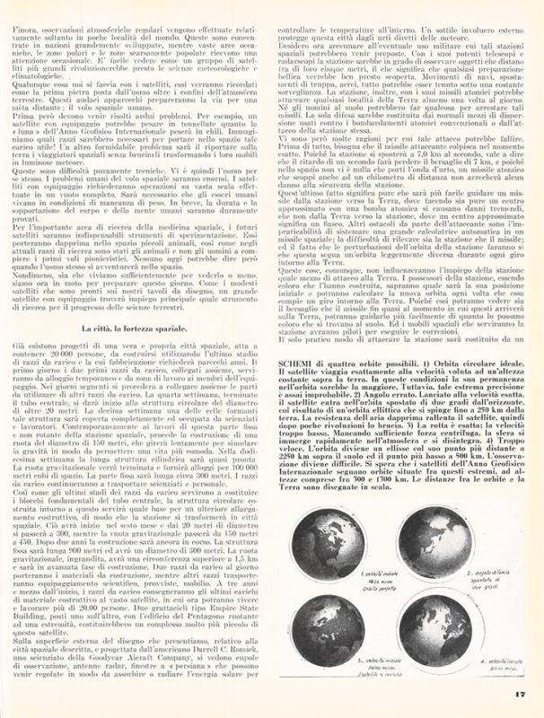 I primi satelliti artificiali terrestri di Glauco Partel, luglio - agosto 1956, anno IV, n. 4, p. 17