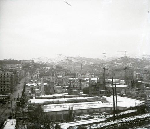 Panorama sotto la neve