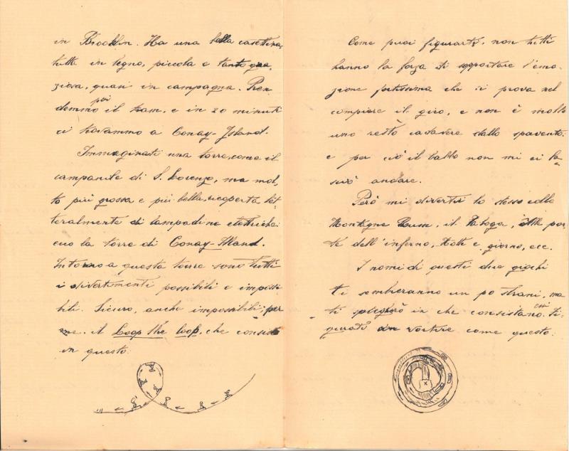 Lettera di Giovanni Ansaldo alla mamma Emma Ramorino, 05-09-1908 (2)