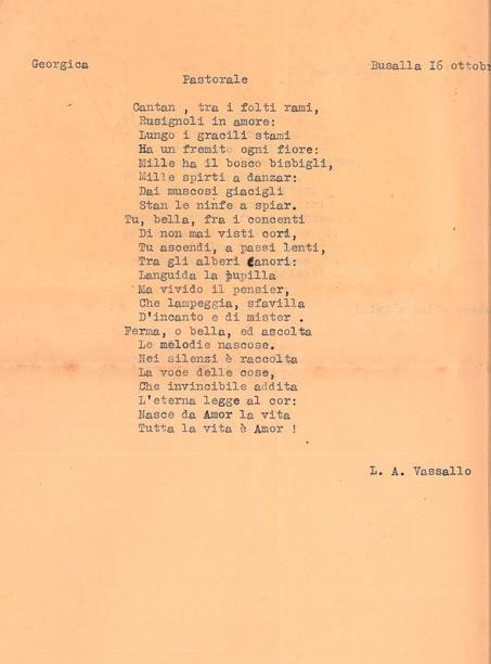 Pastorale - Minuetto fin di secolo in casa di Leighait