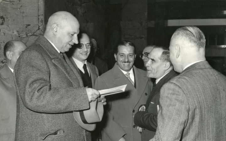 Giovanni Ansaldo, Marcello Rodinò e Giuseppe Cenzato
