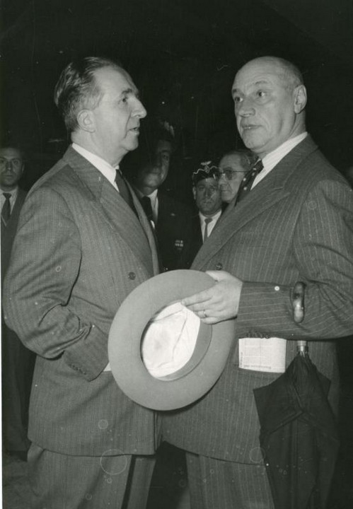 Giovanni Ansaldo e Giuseppe Pella