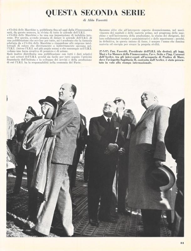 Editoriale di Aldo Fascetti, marzo-aprile 1957, anno V, n.2