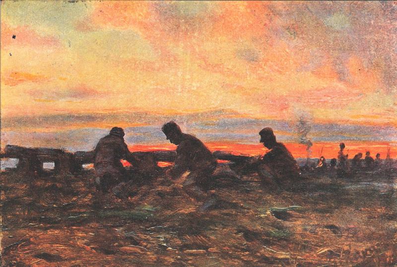 Fronte cartolina di Bertelli (Vamba) a Giovanni Ansaldo 01-05-1917