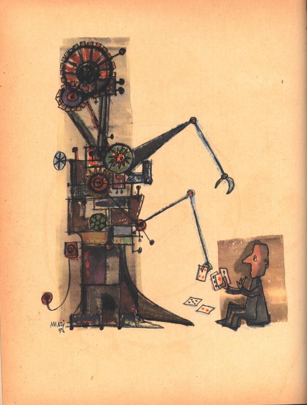 Seconda di copertina di Riccardo Manzi - luglio 1953, anno I, n. 4