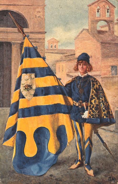 Retro della cartolina di Giulio Caprin a Giovanni Ansaldo, 12-09-1946