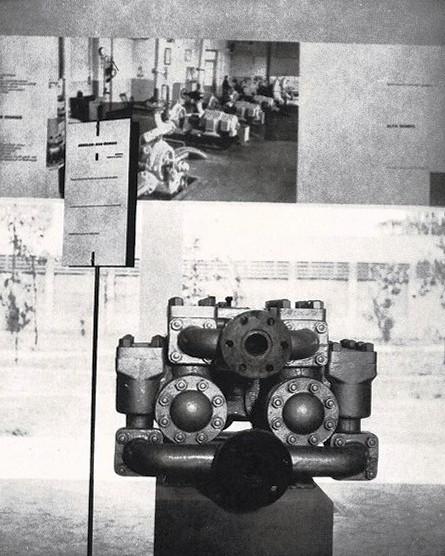 Pompa per l'industria del petrolio esposta dalla Finmeccanica alla Mostra del Petrolio - p. 37