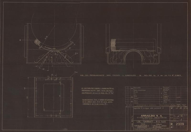 Locomotiva Garratt - Portaguancialetto e guancialetto