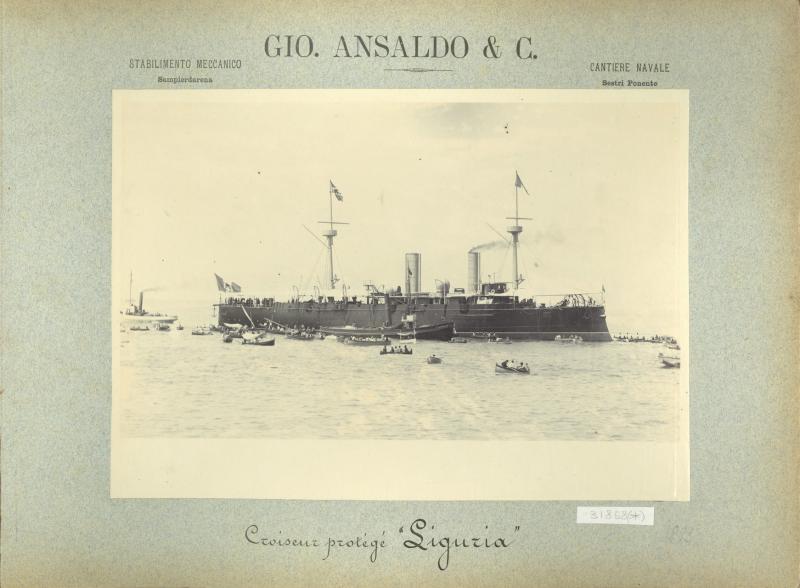 Incrociatore protetto Liguria, 1893