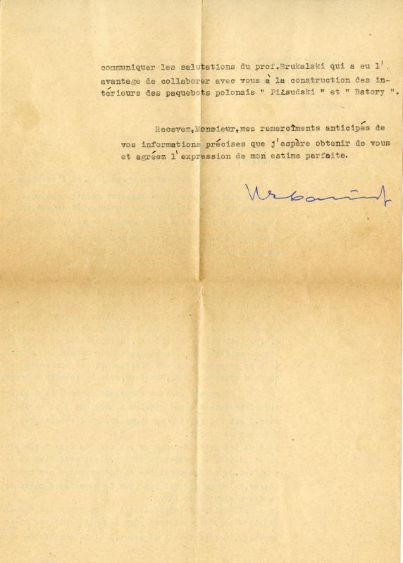 Lettera di Witold Urbanowicz, seconda parte