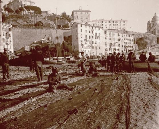 Genova - Foce -  raddobbo delle reti