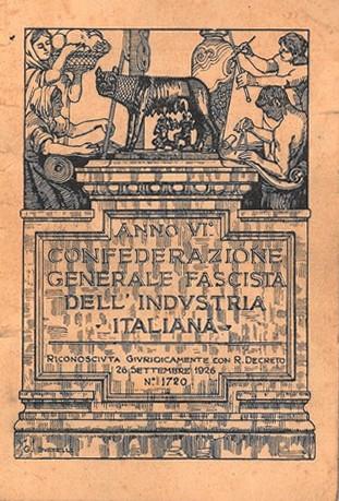 Nossardi Mario - tessera d&#039;iscrizione all&#039;Unione Industriale Fascista di Genova