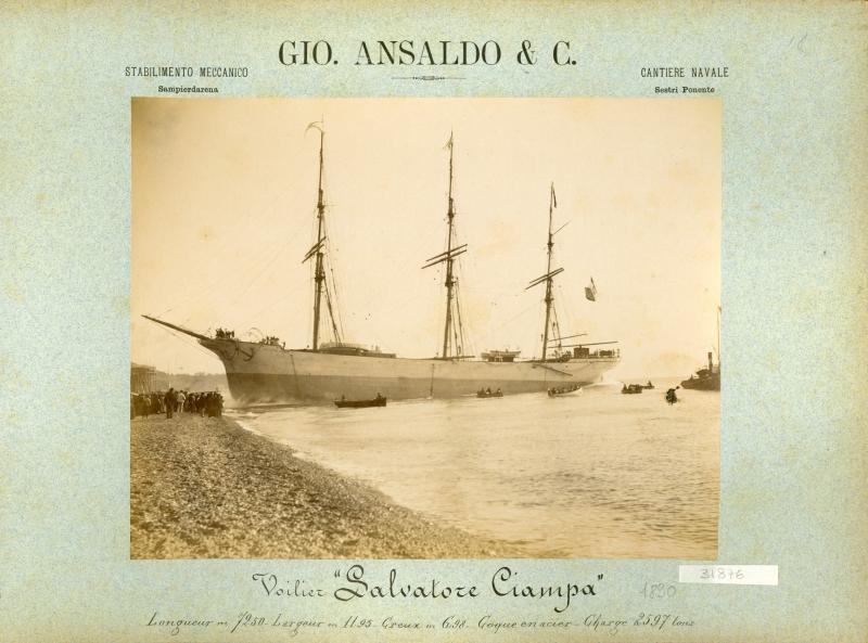 Veliero Salvatore Ciampa, 1890 (FP.031876)