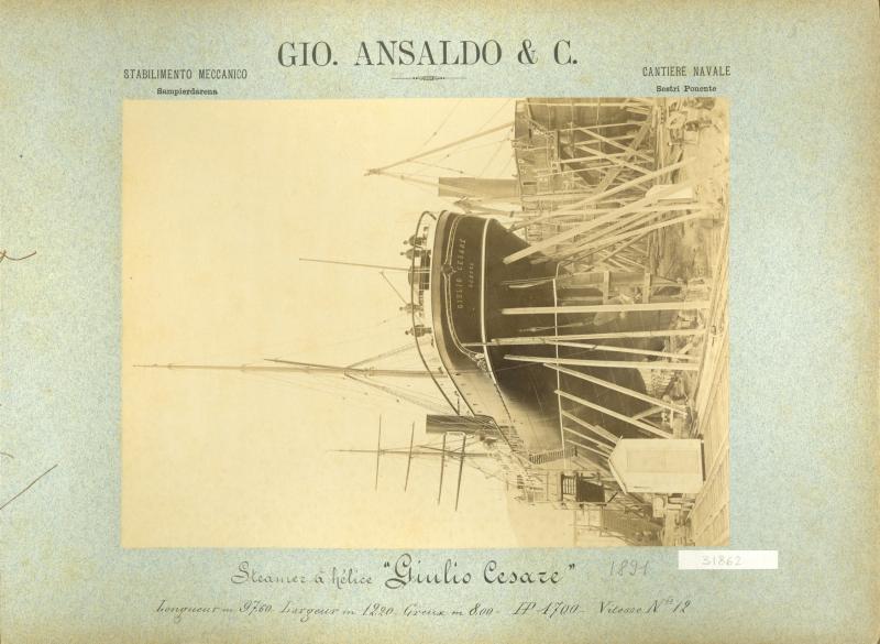 Piroscafo misto Giulio Cesare, 1891 (FP.031862)