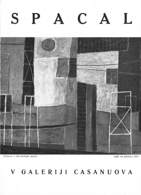 Spacal - Copertina opuscolo esposizione 1958, Trieste