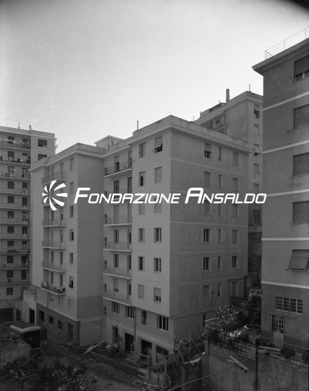 Genova - Marassi - costruzione nuovi caseggiati