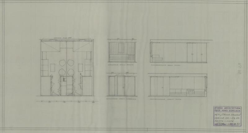 Stella Solaris II - Cabine C4/C2 - Uffici - Pianta e viste