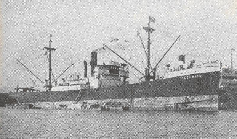 Il "Federico" fotografato a Candia il 17 settembre 1933