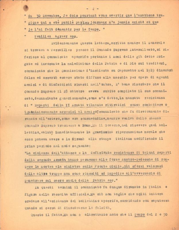 Il tragico anatema di Caporetto, di Antonio Monti, anni '30 del sec. XX (2)
