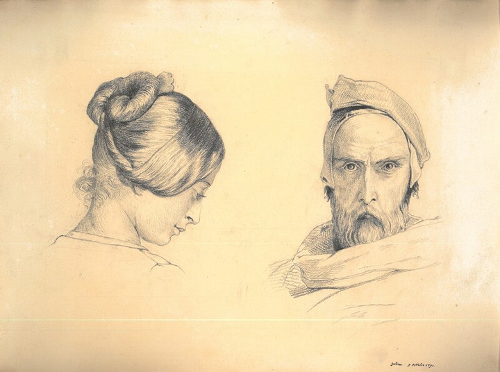 Profili (copia di Julien) 9 ottobre 1891