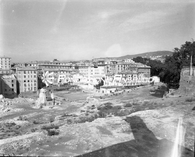 Genova - Piccapietra - demolizione