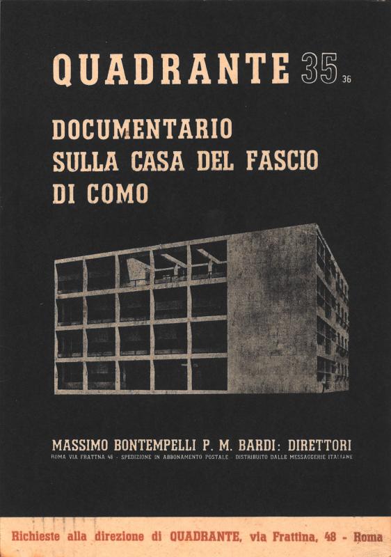 Lettera di Pietro Maria Bardi a Giovanni Ansaldo, 1936 (1)