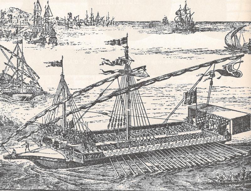 Galee nordiche tra il XVII - XVIII secolo