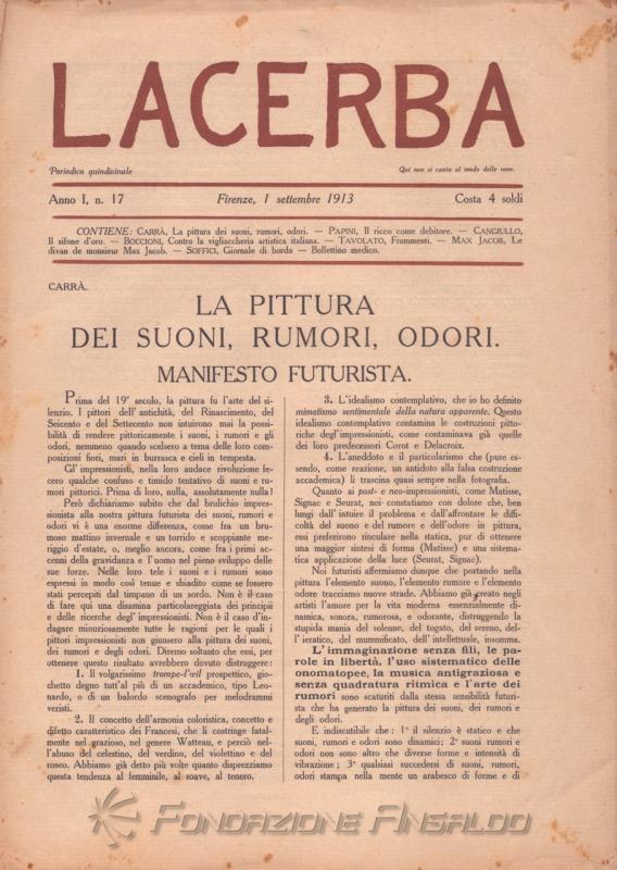 Lacerba, n. 17, 1913