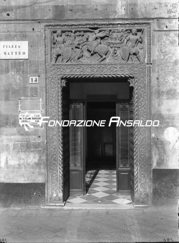 Genova - piazza S. Matteo - Palazzo Giorgio Doria