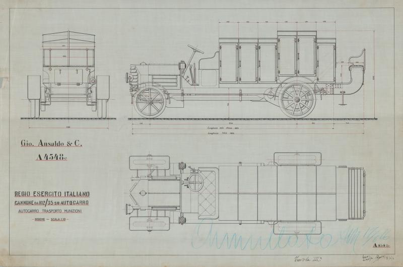Carro porta munizioni  - Insieme