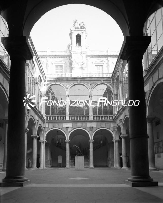 Genova - palazzo Doria-Tursi - statua Balilla