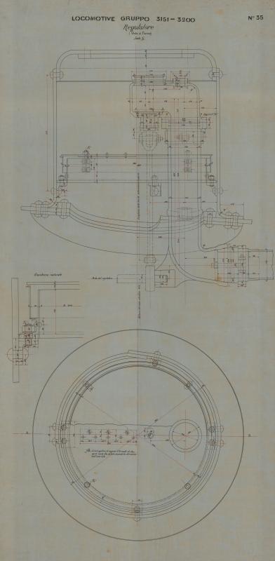 Locomotiva Alessandro Volta - Regolatore
