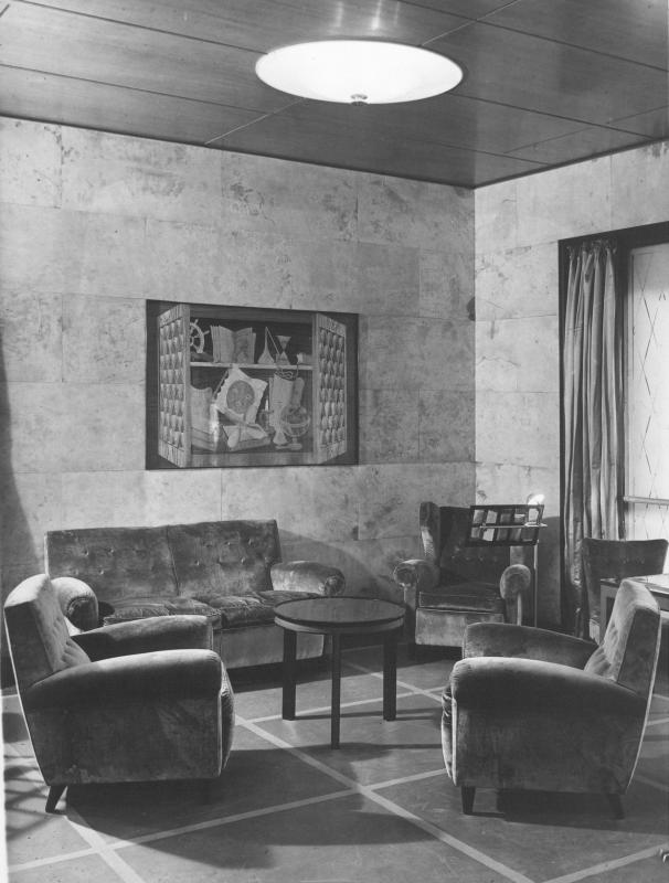 Italia - Sala soggiorno di prima classe